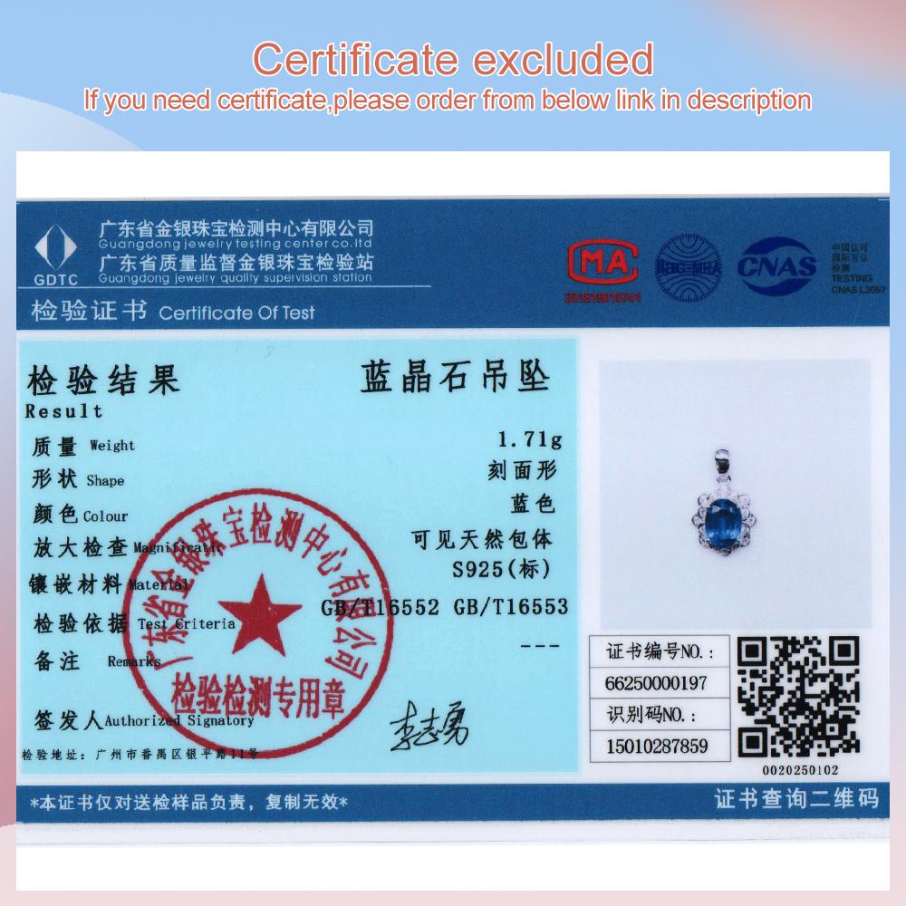 Красивое модное ожерелье с подвеской из натурального синего кианита, легкие роскошные драгоценные камни, серебряные украшения, подарок на день рождения для женщин и девочек