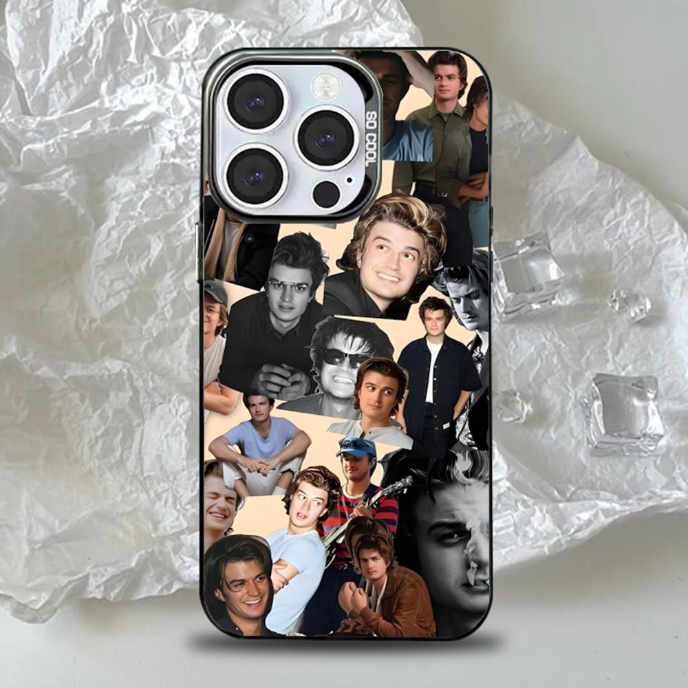 D-Djo Singer Joe K-Keery Phone Phone Case For iPhone 16,15,14,13,12,11,Pro,Max,Plus,Mini,XS,SE Anti Fall Black Matte Hard Bumper