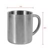 220ml Drinking Portable Stainless Steel Double Wall Mug Travel Camping Mugs Coffee Tea Milk Cup