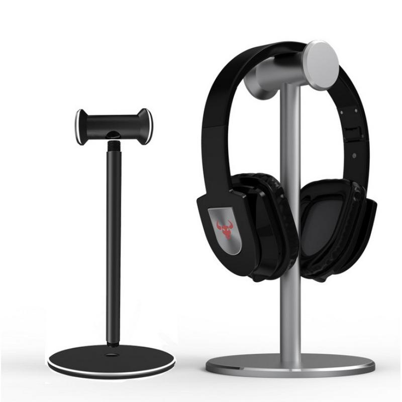 Металлический Bluetooth-держатель для наушников Стойка Вешалка для гарнитуры Модная настольная подставка Алюминиевый сплав Для