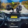 12V Бортовой автомобильный вентилятор Охлаждающий автомобильный вентилятор Двухголовый автомобильный вентилятор Регулируемый автомобильный охлаждающий вентилятор Автомобильный вентилятор
