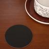 Scald-proof Insulated Cup Mat Mirror-like Drink Pad Gold Stainless Steel Coaster Set  Restaurant
