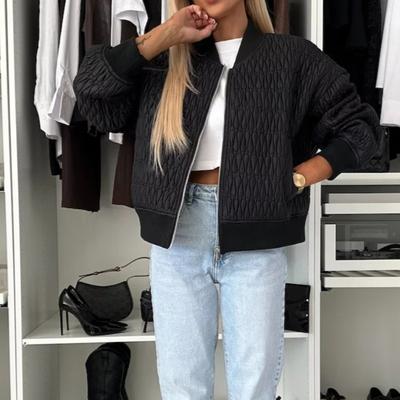 Женская мода повседневная осень-зима однотонные принты с длинным рукавом куртки и пальто