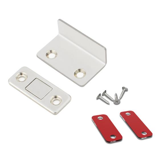 Бытовой защелка для шкафа, ультратонкий, без ударов, с длительным сроком службы, невидимый магнитный дверной стопор, шкаф