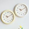 Clock Simple Cream Wind Wall Clock Living Room Home 2025 New Fashion Silent Clock Wall Hanging Creative