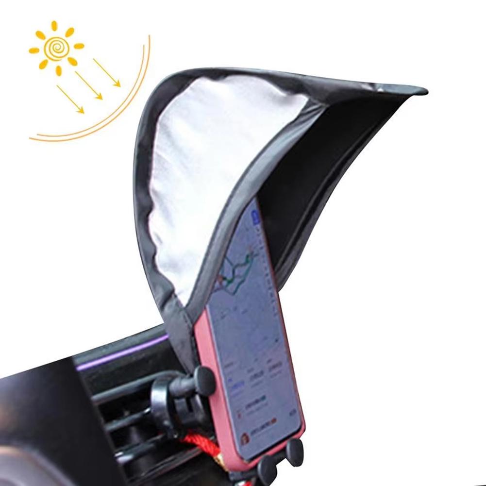 Car Cell Phone Sunscreen Sunshield Phone Umbrella Sun Shade Sun Shade For Phone Mobile Phone Holder Car Motorcycle