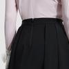 Fila 2023 Autumn New Simple Loose Woven Golf Skirt Women Skirts Deep-Black A11W335308F-BK