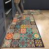 Kitchen Mat Absorbent Printed Kitchen Rugs Non-slip Area Mat Hallway Long Carpets for Living Room Bedroom Entrance Doormat Bath