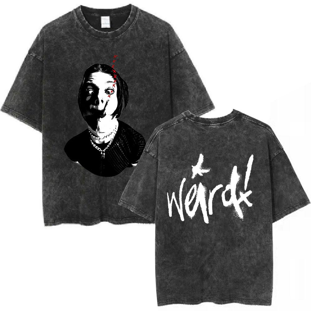 Yungblud IDOLS Album Tour  T Shirts Men Women Clothing Washed Vintage Short Sleeve Tshirts Oversized Casual Cotton Tshirt