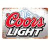 1 "Coles Light Beer" Metal Tin Sign, Vintage Decorative Wall Art, Wall Decor, Room Decor, Home Decor, Restaurant Decor Bar Decor