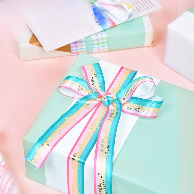 Лента для печати серии YAMA Rainbow для упаковки подарков ко Дню защиты детей