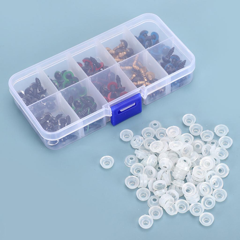 Кукольные глаза Пластиковые Поделочные Цветные Сделай сам Детские Плюшевый мишка Плюшевая игрушка-животное Аксессуары