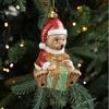 Plastic Christmas Ornaments Cute Christmas Tree Hanging Ornaments  Home Party Decor