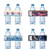 Популярные праздничные наклейки на бутылки с водой - Рождественская и Новогодняя тематика