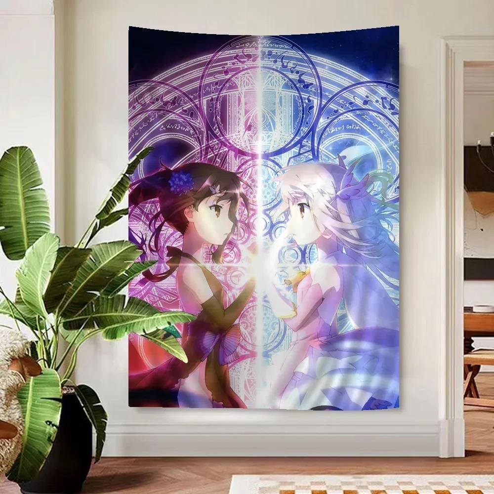 Fate/Kaleid Liner Печатный Гобелен Арт Декор Спальни Гостиной Общежития Персонализированный Декор Университетского Общежития