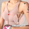 Women Bounce Control Zip Sports Bra Zip Front Sports Bras for Women Support Bras Wirefree High Impact Workout Yoga Tops