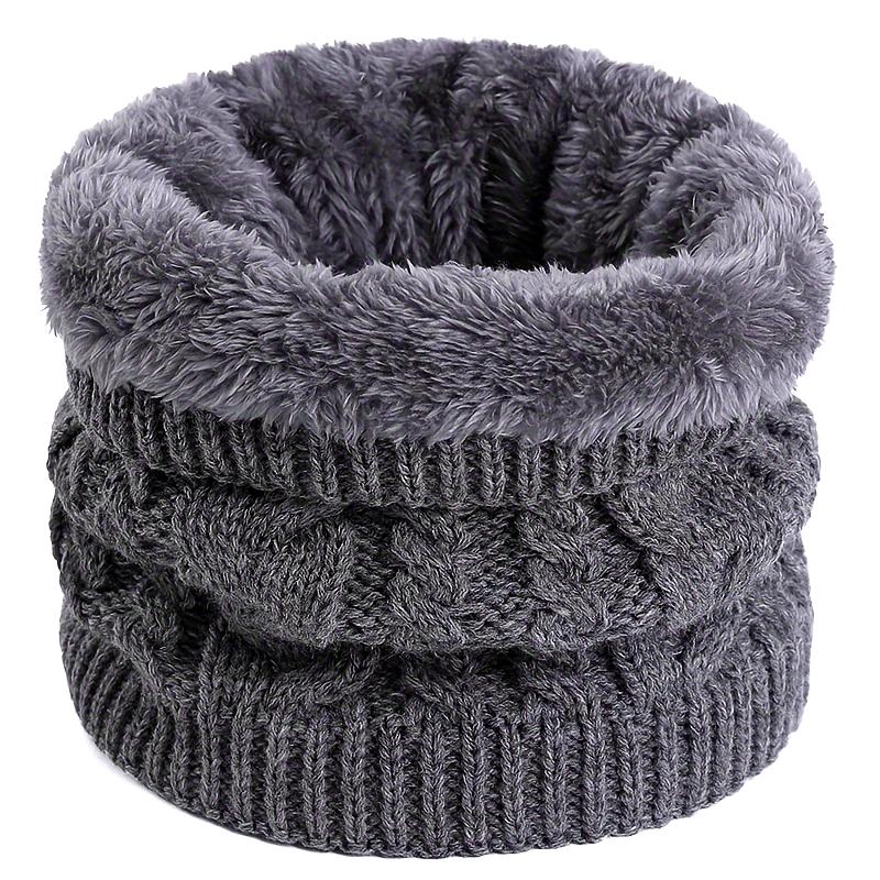 Fashion Polyester Fiber Neck Warm Scarf Suitable for Comfortable Winter Accessories for Men and Women In Cold Weather