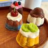 Simulated Puddings Soft Squeeze Toy Silicone Fidget Toy New Dessert Squishy Toy