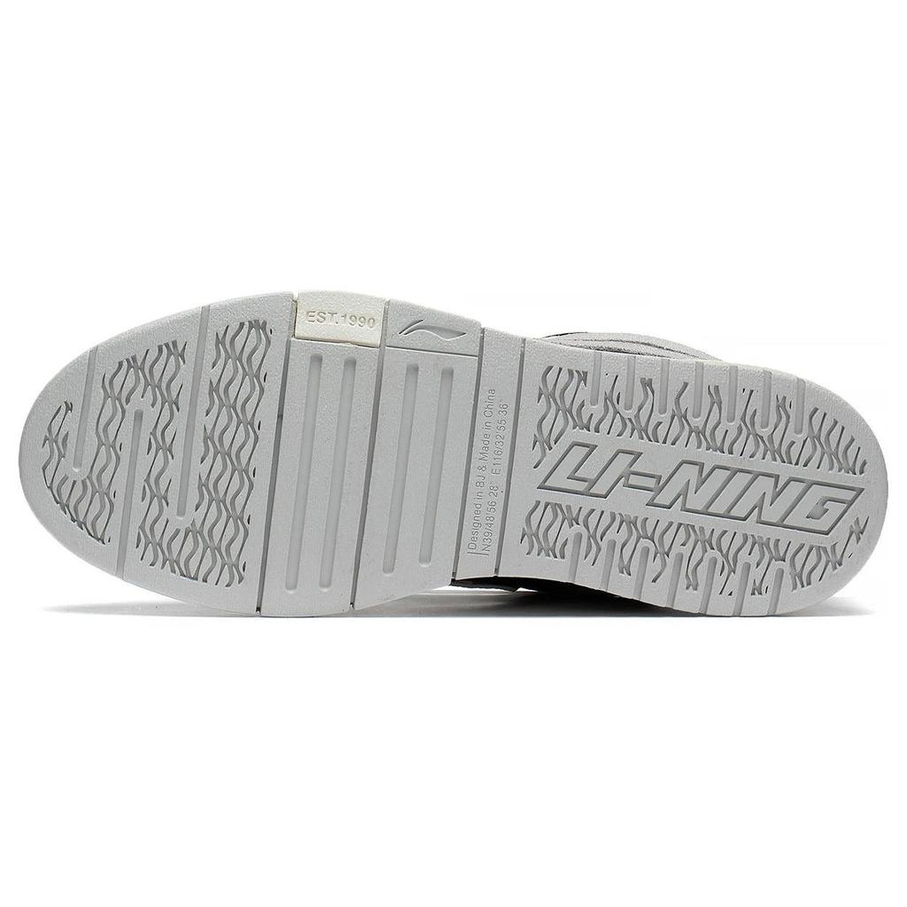 Li Ning Wave Pro Синтетическая кожа Удобные Нескользящие Износостойкие Низкие Кеды для Скейтборда Женские AECT010-3
