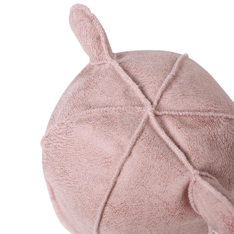 7-15 Years Old Kids Thick Soft Warm Thermal Daily Use Party Travel Bear Ear Faux Fur Beanie Hat