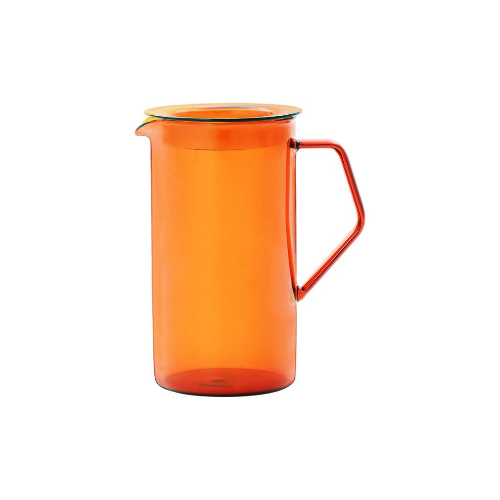 Kinto CAST AMBER Jug 750ml Glass Microwave and Dishwasher Safe 21463 Heat-resistant