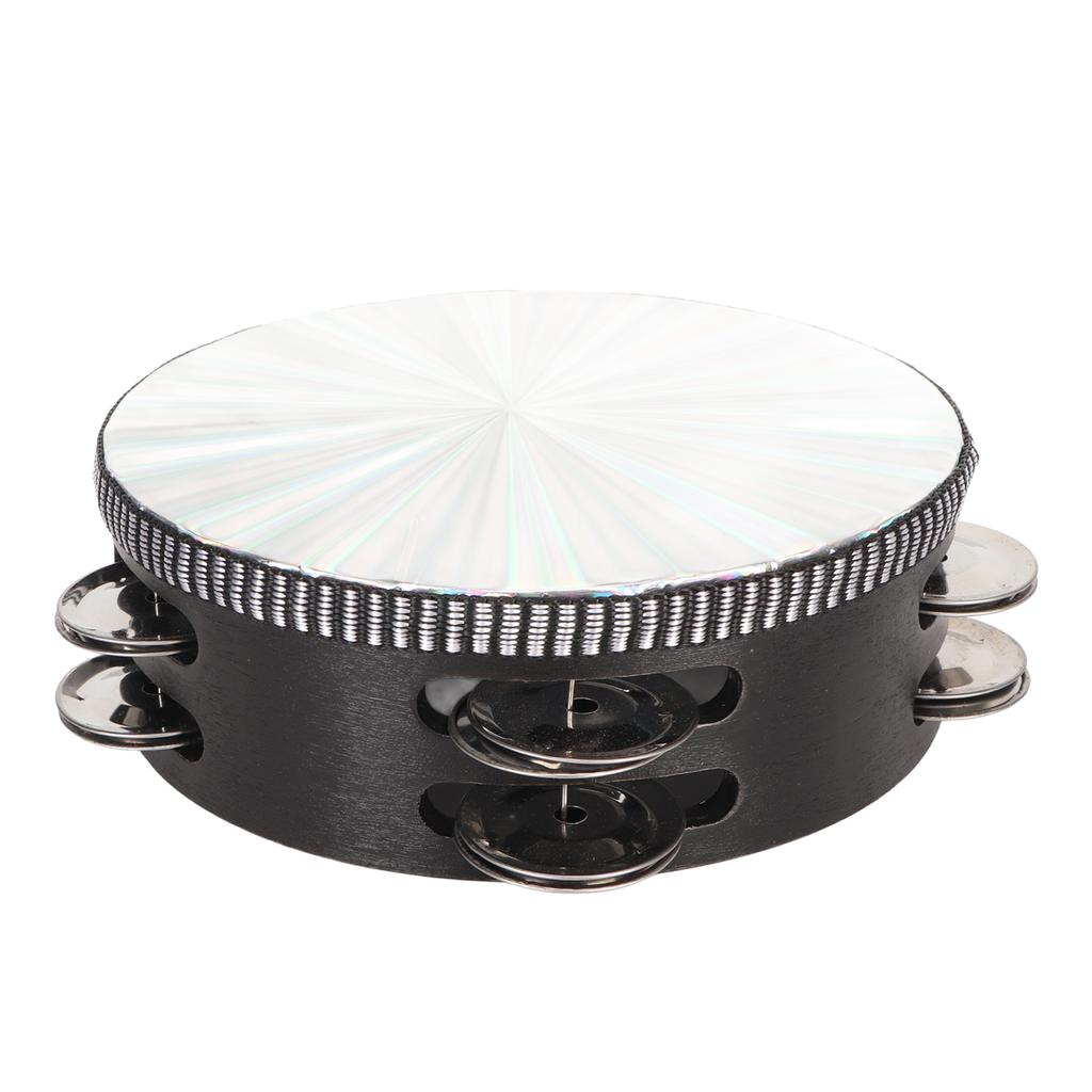 6-дюймовые тамбурины двухрядные мелодичные полированные отражающие барабаны ручной барабан для концертов KTV Par