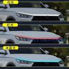 Светодиодная лента для подсветки капота автомобиля DRL Для SAAB 9-3 93 9-5 9 3 9000 9 5 Держатель GPS 12В Эффект сканирования Дневные ходовые огни Аксессуары