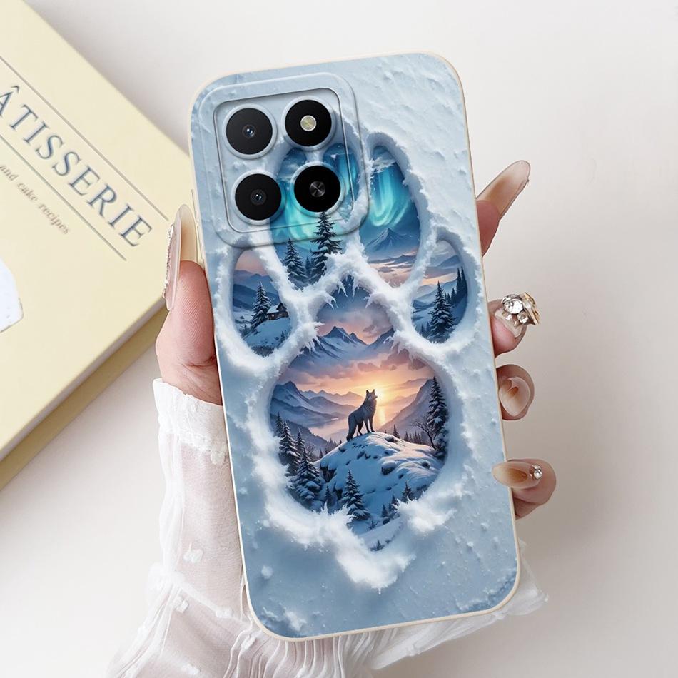 Для Honor X5b Plus Модный Чехол для Телефона с Рисунком Закатного Пляжа Для Honor X5b X 5B Plus Мягкий Силиконовый Ударопрочный Чехол