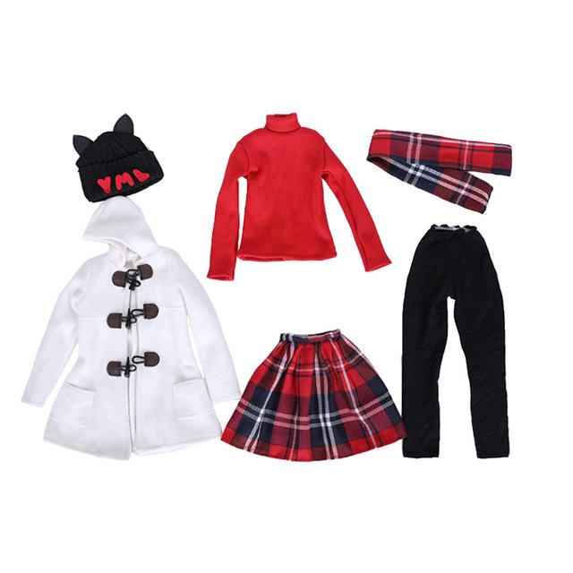 Handmade Doll Clothes Dress 60 Cm BJD Doll Clothes Fashion Casual Suit Dress for 1/3 Doll Accessories Girl Toys Kids Gifts