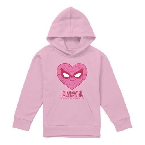 Spider-Man Childrens/Kids Heart Hoodie