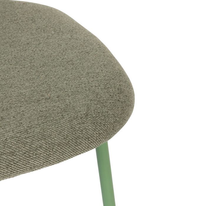 Chaise style Vintage "Loft" & pieds métal Matching color - Cèdre