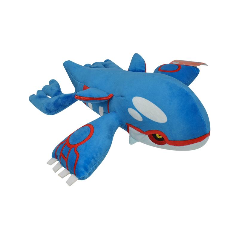 Kyogre Peluche Мягкие игрушки Мягкие куклы Мультяшные милые куклы Kawaii День рождения Рождественский подарок для детей Коллекция друзей
