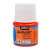 Fabric Paint - PéBéo - Setacolor - Fluorescent Orange - 45 Ml - Matte Finish