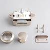 Keyless Catch Lock Hardware Cabinet Knob Drawer Button Locks  Motorhome