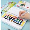 12/24/36/48 Color Solid Watercolor Paints Washable Children's Watercolor Paint Set