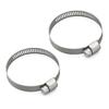 Daytona 40477 Хомут из нержавеющей стали, 1,0 - 2,0 дюйма (25 - 50 мм), Упаковка из 2 шт.