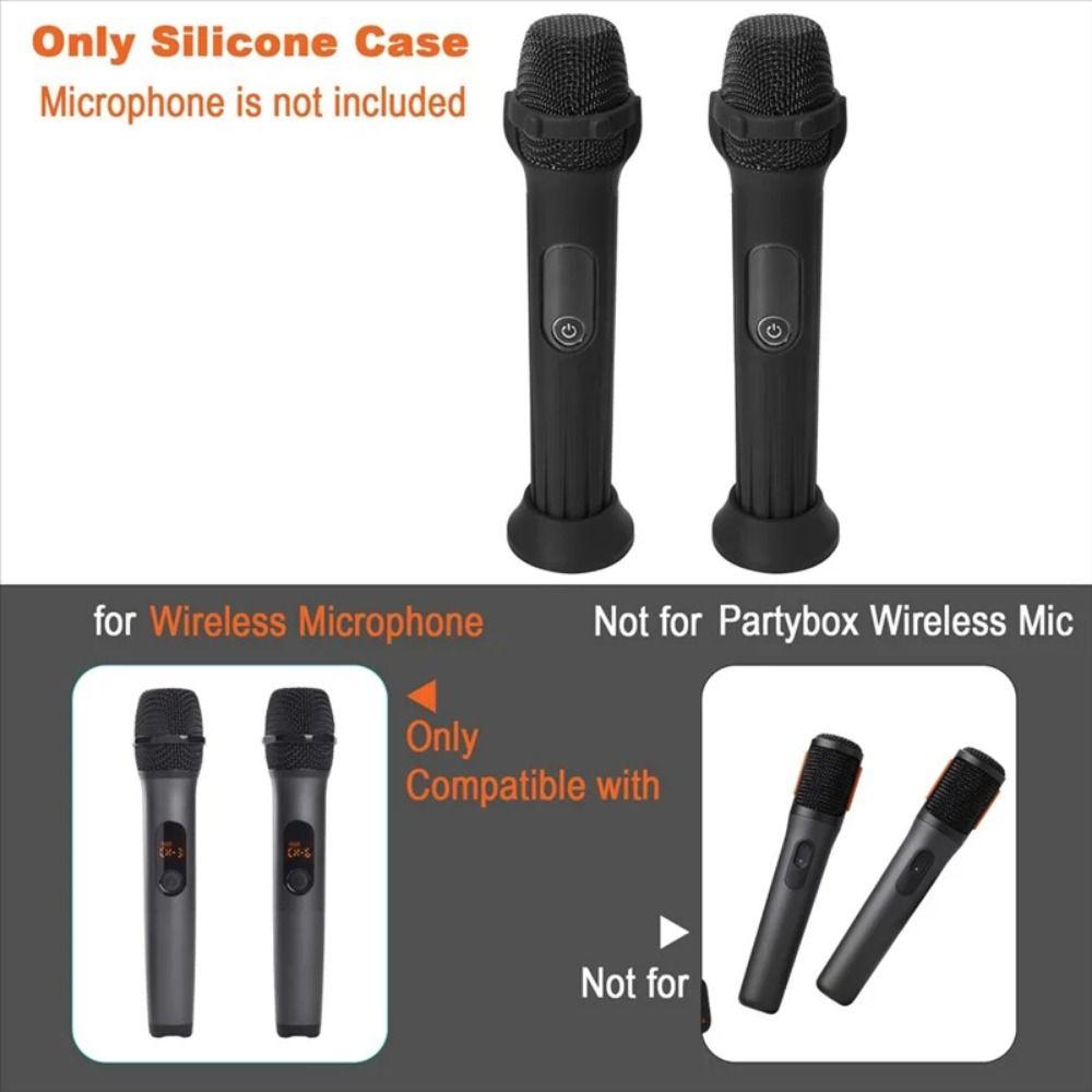 Shockproof Microphone Silicone Case for for JBL Wireless Microphone KTV