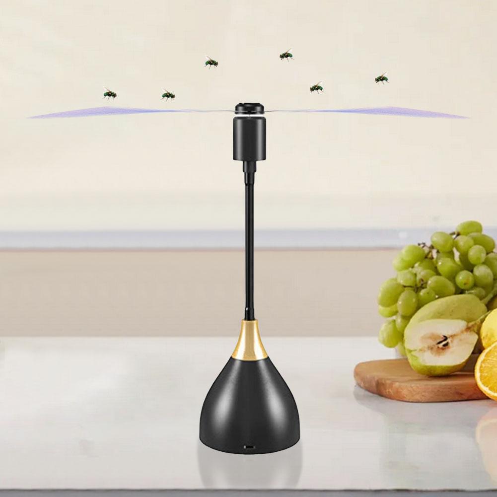 Вентилятор-отпугиватель мух Вентиляторы для столов с мягкими голографическими лопастями Настольный вентилятор от мух Вентилятор для пикника на открытом воздухе для пикника Ресторан