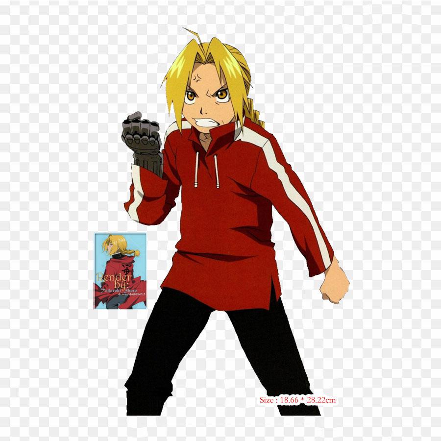 Thermal Sticker Patch On Clothing Edward Elric Vetor Edward Elric Alphonse Elric Iron On Patch For T-Shirt Dress DIY Washable A-Level Applique