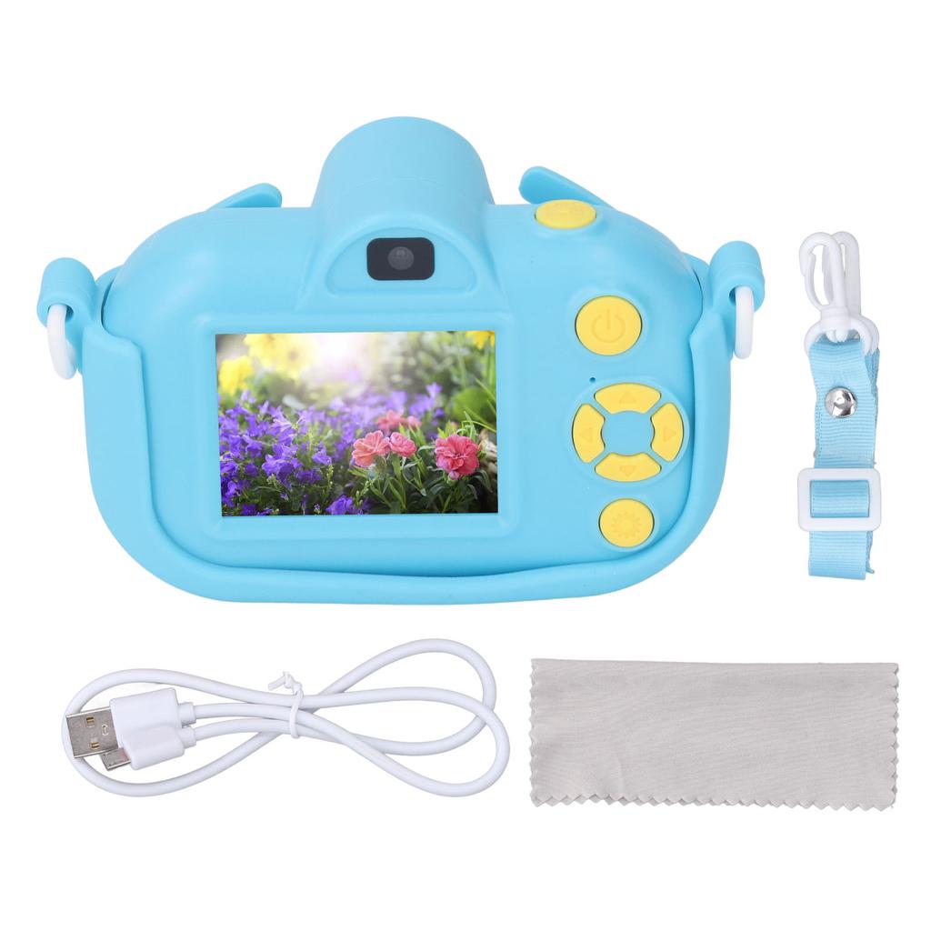 Kids Camera 32MP Digital Video Camera 2in Screen Multifunctional Front Rear Lens 1080P Selfie Ca