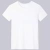 Men Solid Color T-Shirt Round Neck Short Sleeve Summer Tee Casual Loose Fit Tee Shirt for Daily Life Parties Street Beachwear
