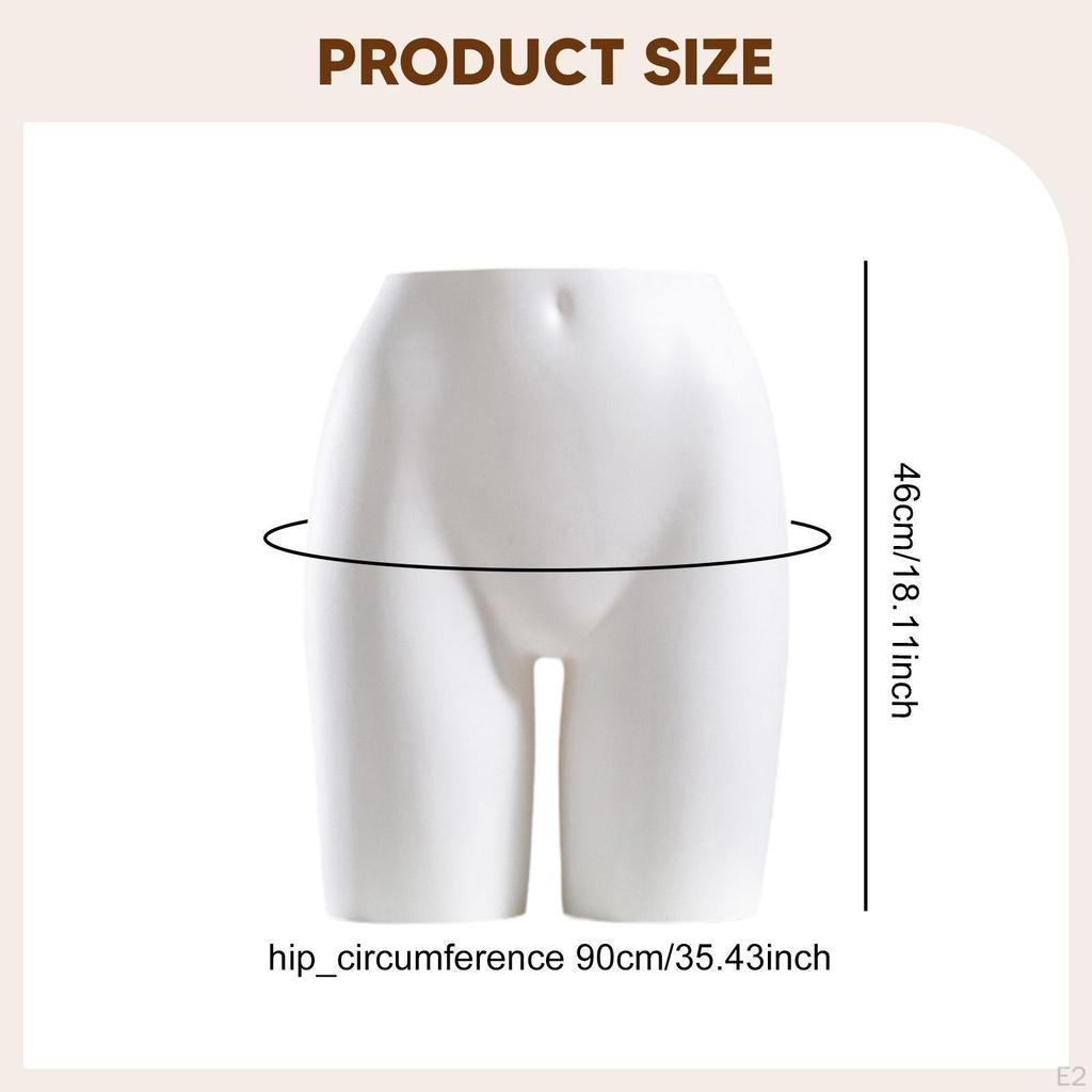 Взрослый манекен бедер, модель, подставка для демонстрации, украшение, портативный манекен половины тела для нижнего белья