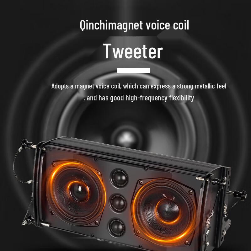 HuiDu EBC-052 (2+6) Профессиональная двойная 5,5-дюймовая линейная акустическая система