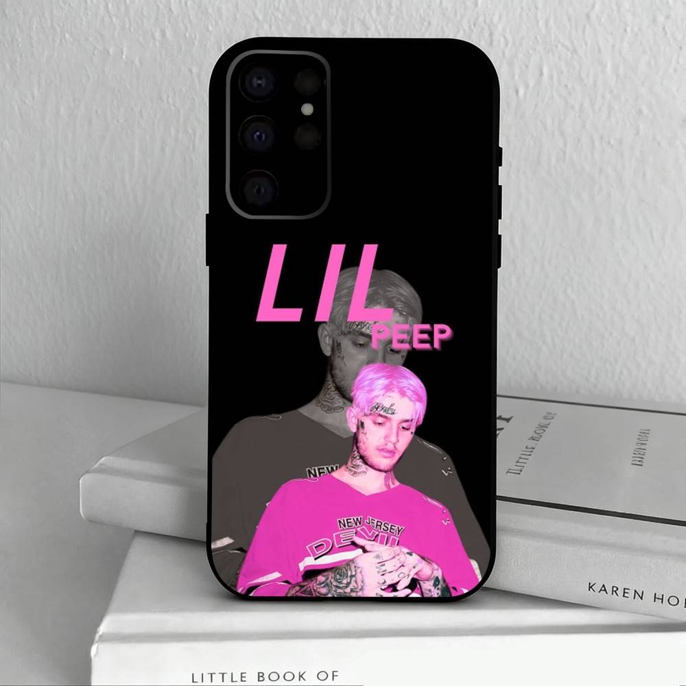 S-Star Shopping Lil Peep Чехол для телефона для Samsung S25, S24, S21, S22, S23, S30, Ultra, S20, Plus, Другие Мягкий черный чехол