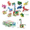 Small Particles Domestic Building Block Transparent Marine Life Toy Compatible Lego Puzzle Assembly Children'S Gift