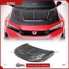 Капот из углеродного волокна в стиле Varis для Honda FL5 Type R Civic