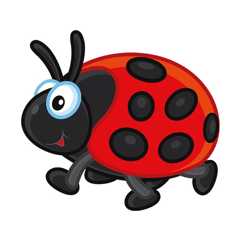22044#For Ladybug Sticker On The Car Vinyl Decal Waterproof Decoration Car Stickers