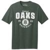 Oakland Oaks 1903 Бейсбольная футболка TRI-BLEND - A's, Сан-Франциско Джайентс