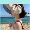 Летняя шляпа с защитой от УФ-лучей для женщин с широкими полями, стильным и удобным дизайном