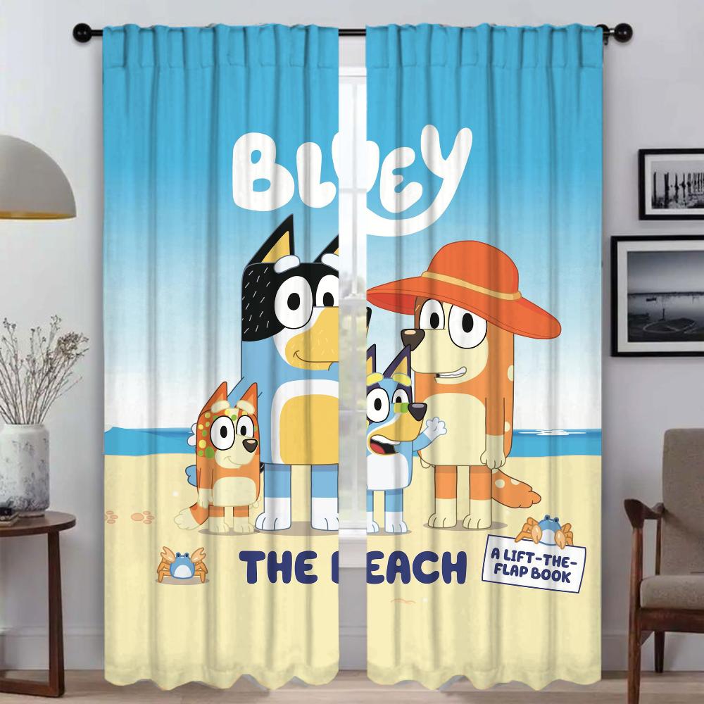 B-BlueyS Шторы Шторы для детской комнаты Шторы для спальни Жалюзи Шторы для окон Перегородки Шторы Украшения на Хэллоуин Гостиная Кухня